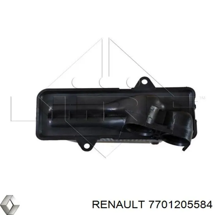 7701205584 Renault (RVI) Radiador interior