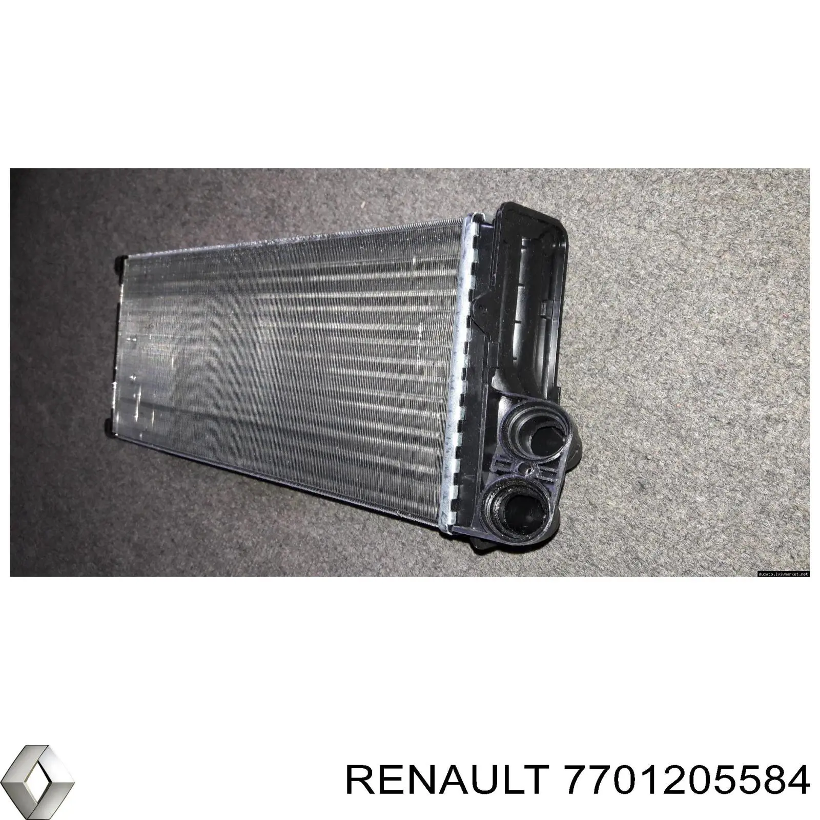 Radiador de calefacción Renault (RVI) 7701205584 precio, desde 29,13 EUR
