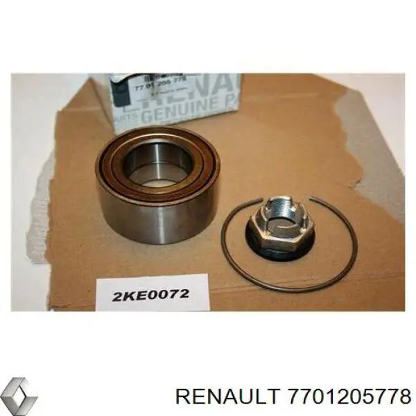 7701205778 Renault (RVI) cojinete de rueda delantero