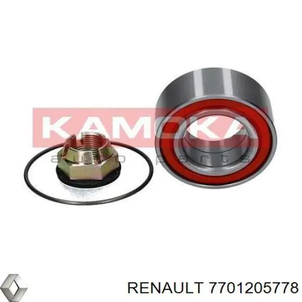 Cojinete de rueda delantero Renault (RVI) 7701205778 precio, desde 18,72 EUR