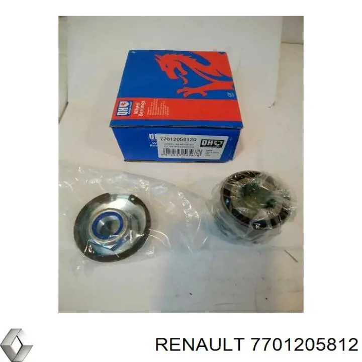 Cojinete de rueda trasero Citroen C3 1 FC