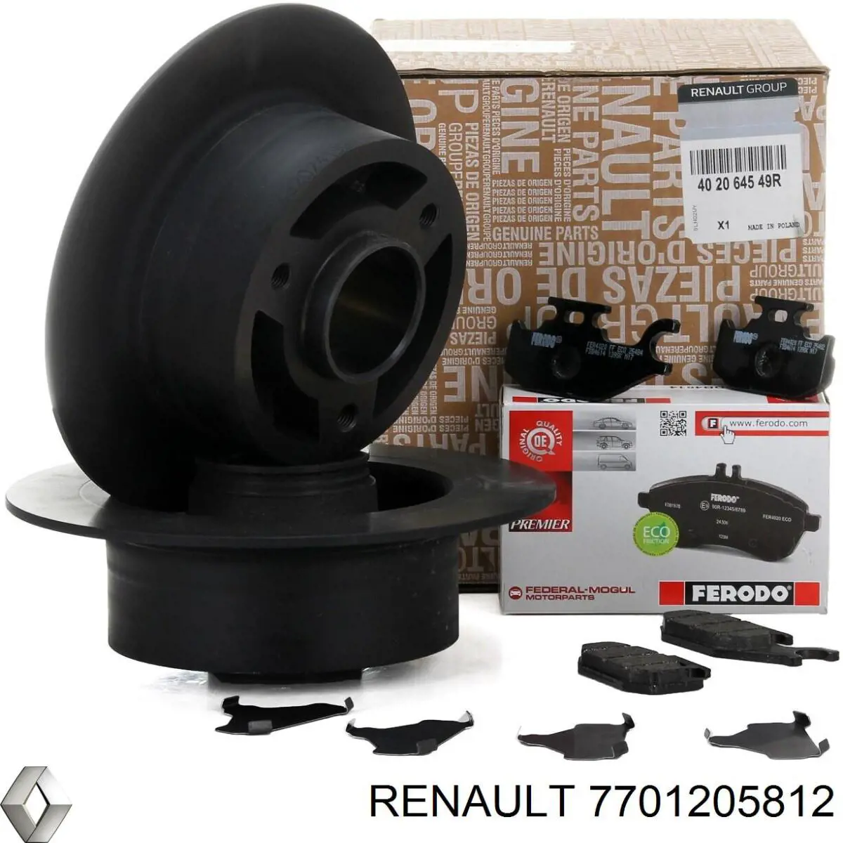 Cojinete de rueda trasero Citroen C3 1 FC