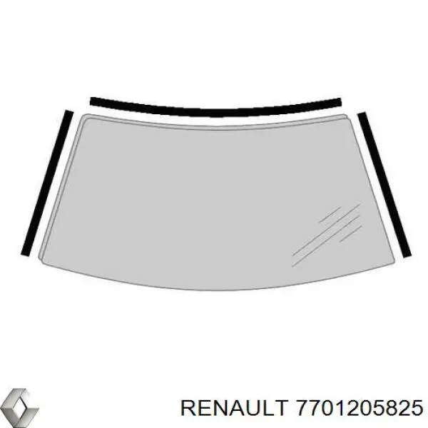 Junta del parabrisas Renault (RVI) 7701205825 precio, desde 17,58 EUR
