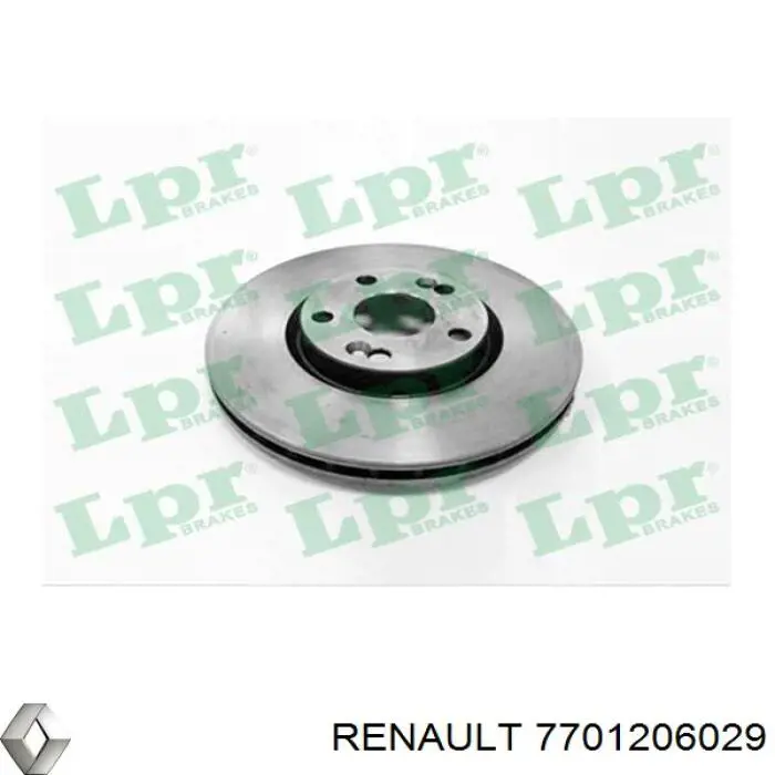 9722720 Brembo disco de freno delantero