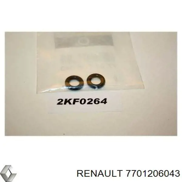 7701206043 Renault (RVI) junta de inyectores