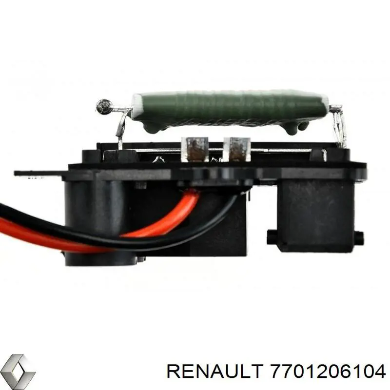 7701206104 Renault (RVI) resistencia de calefacción