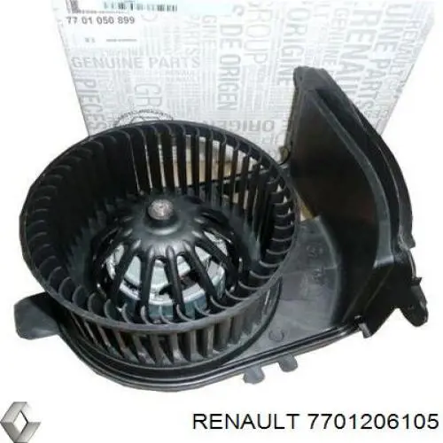 7701206105 Renault (RVI) motor eléctrico, ventilador habitáculo