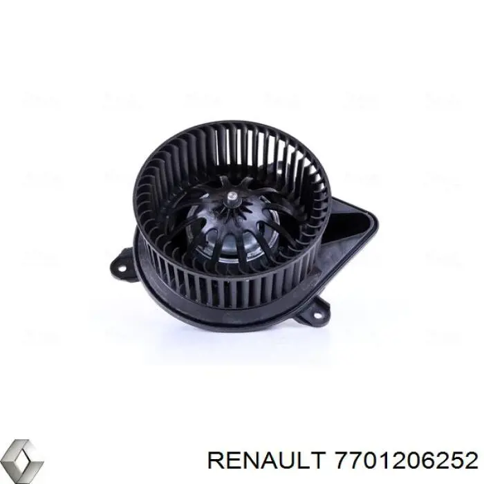 7701206252 Renault (RVI) motor eléctrico, ventilador habitáculo