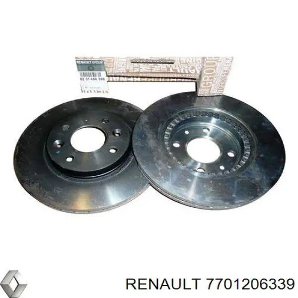 Comprar 7701206339 Renault (RVI) Freno de disco delantero