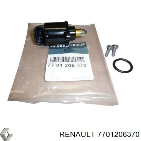 7701206370 Renault (RVI) Regulador de ralentí