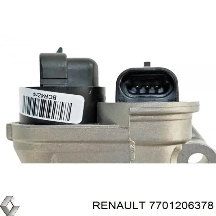 Cuerpo de mariposa 7701206378 Renault (RVI)