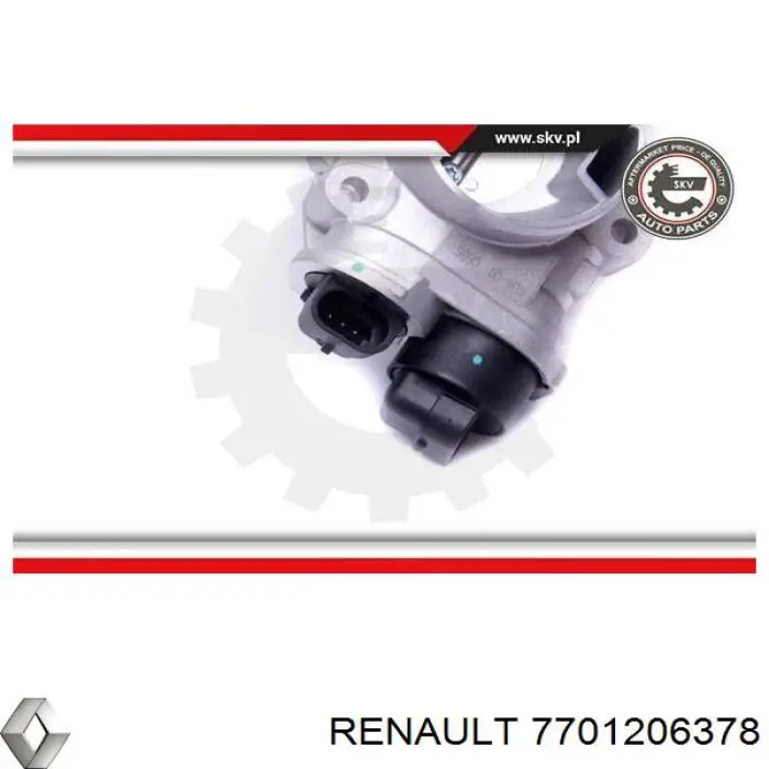 Comprar 7701206378 Renault (RVI) Cuerpo de mariposa