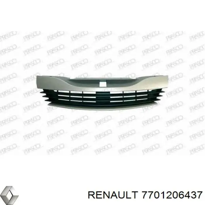 Tapa de rejilla de faro antiniebla del parachoques delantero Renault (RVI) 7701206437 precio, desde 46,76 EUR