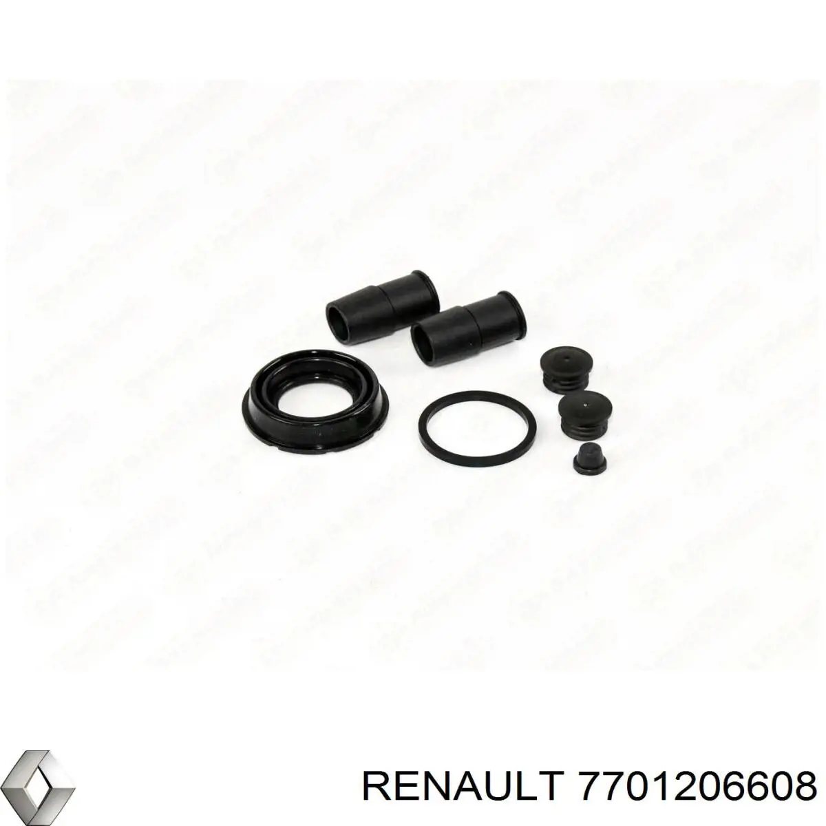 7701206608 Renault (RVI) juego de reparación, pinza de freno trasero