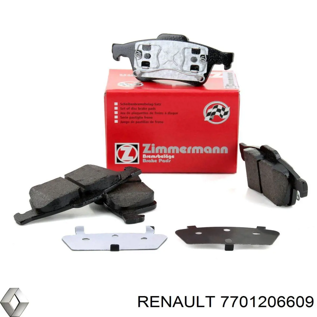 Pastillas de freno traseras Renault Espace 4 JK0
