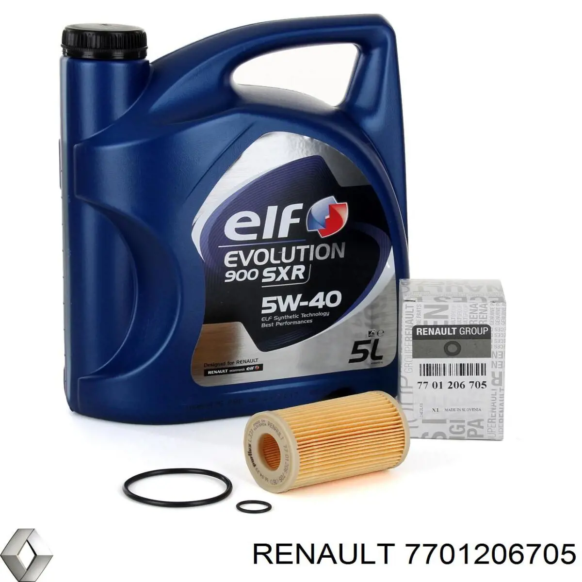 7701206705 Renault (RVI) filtro de aceite