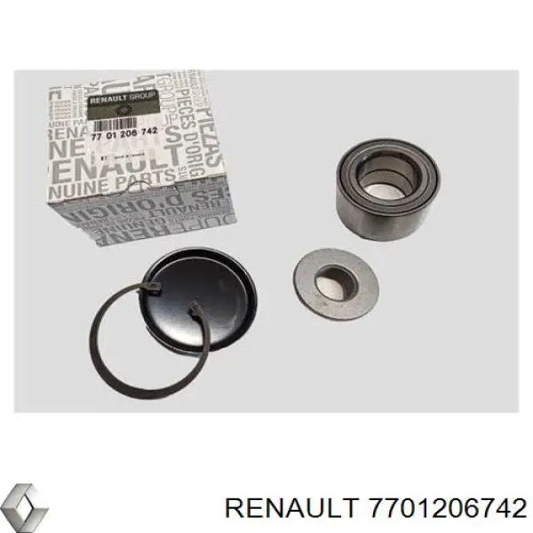 7701206742 Renault (RVI) cojinete de rueda trasero