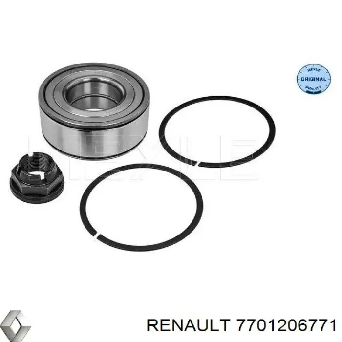 Cojinete de cubo delantero/trasero Renault (RVI) 7701206771 precio, desde 36,24 EUR
