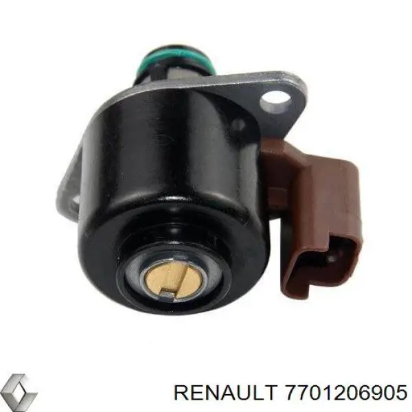 Válvula reguladora de presión del sistema common rail 7701206905 Renault (RVI)