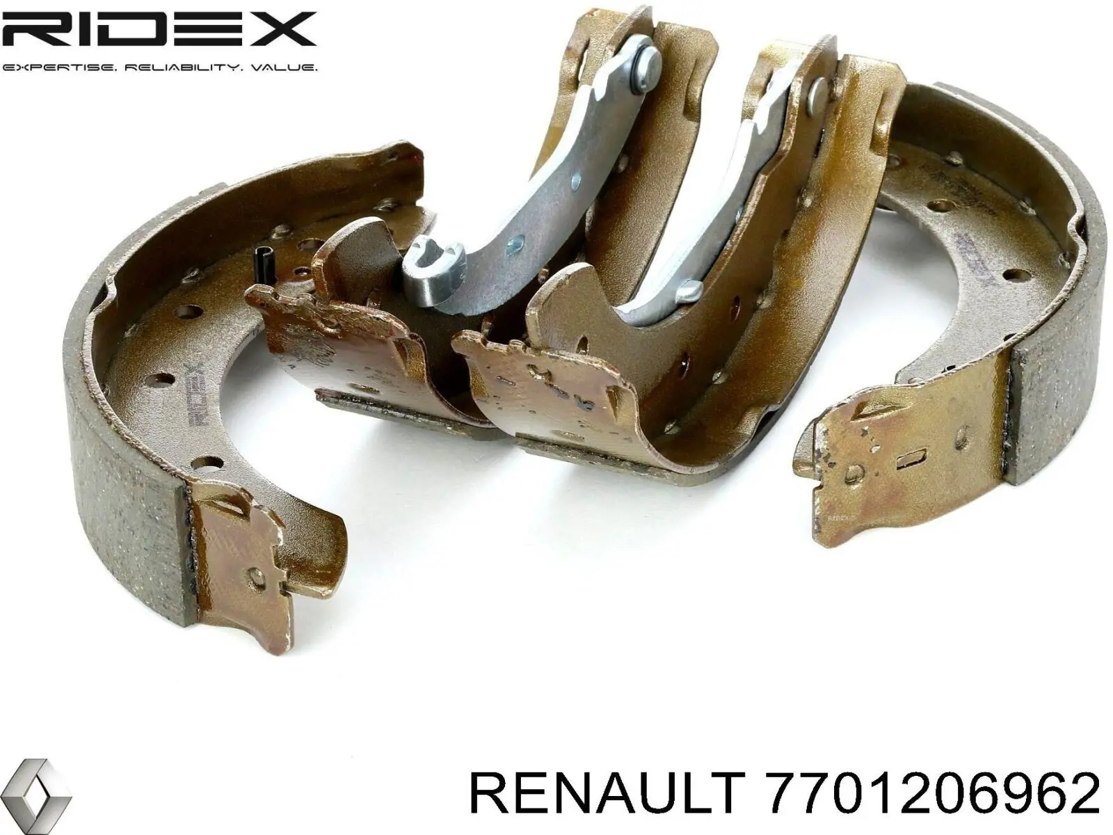 Zapatas de freno 7701206962 Renault (RVI)