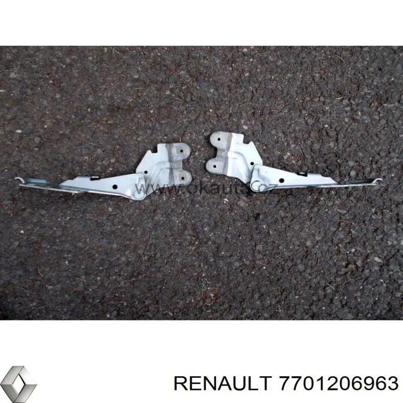 7701206963 Renault (RVI) bisagra, capó del motor