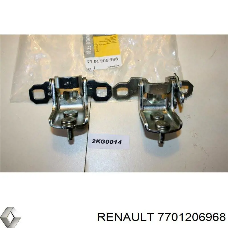 Bisagra de puerta trasera izquierda Renault (RVI) 7701206968 precio, desde 68,29 EUR