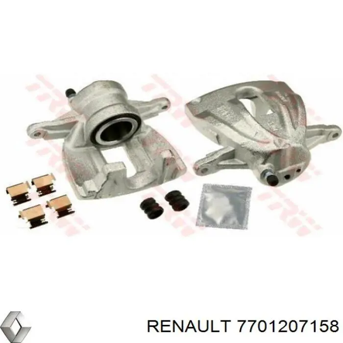 7701207158 Renault (RVI) juego de reparación, pinza de freno delantero