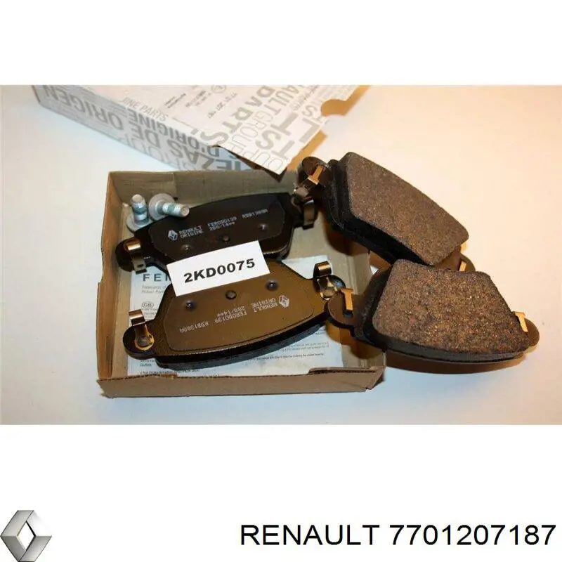 Pastillas traseras de freno Renault (RVI) 7701207187 precio, desde 22,71 EUR