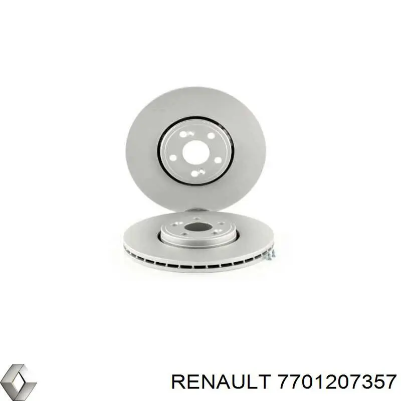 Freno de disco delantero Renault Espace 4 JK0