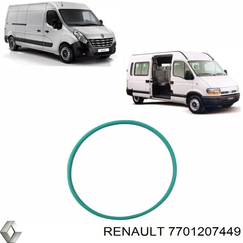 7701207449 Renault (RVI) Tapa de la bomba de combustible