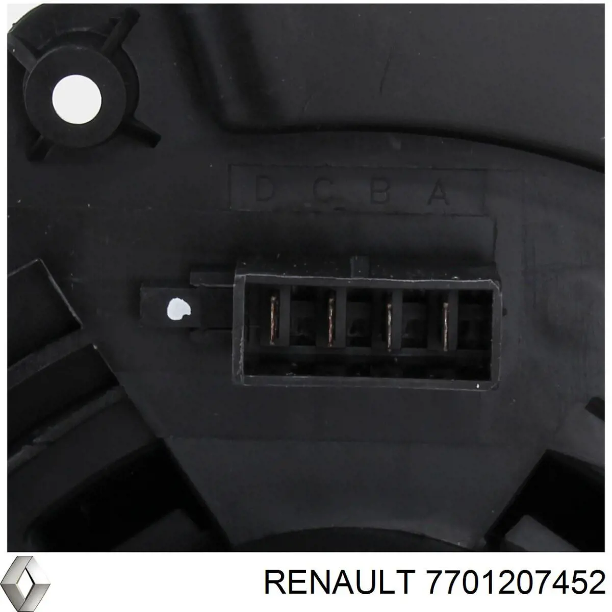 7701207452 Renault (RVI) ventilador habitáculo