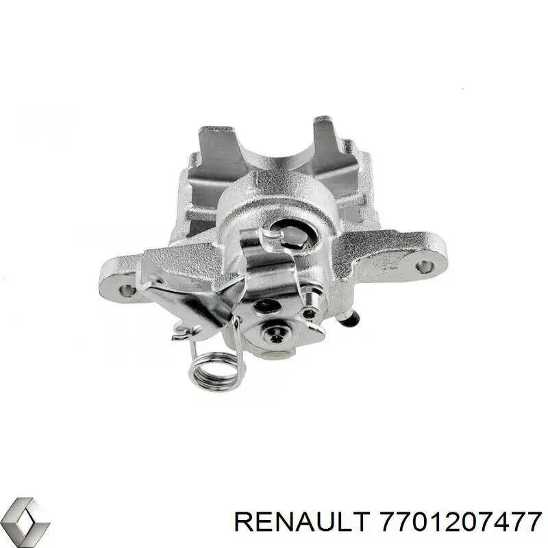 Pinza de freno trasera izquierda 7701207477 Renault (RVI)