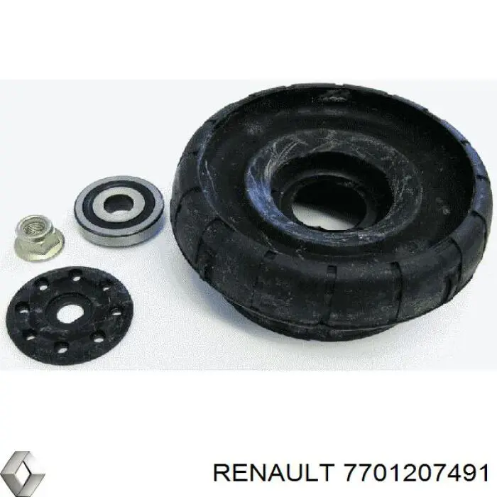 Soporte del amortiguador delantero Renault (RVI) 7701207491 precio, desde 38,59 EUR