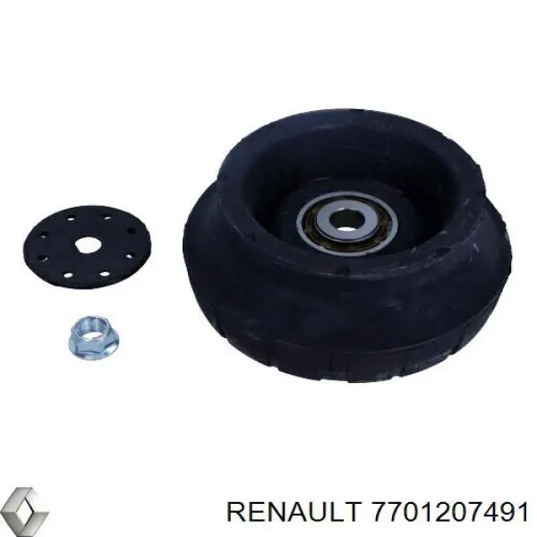 Comprar 7701207491 Renault (RVI) Soporte del amortiguador delantero