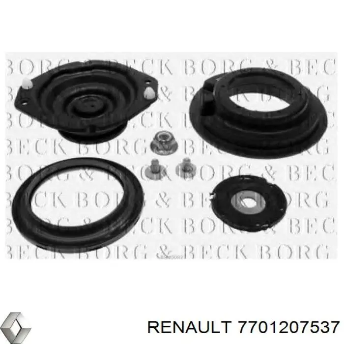 Comprar 7701207537 Renault (RVI) Soporte del amortiguador delantero