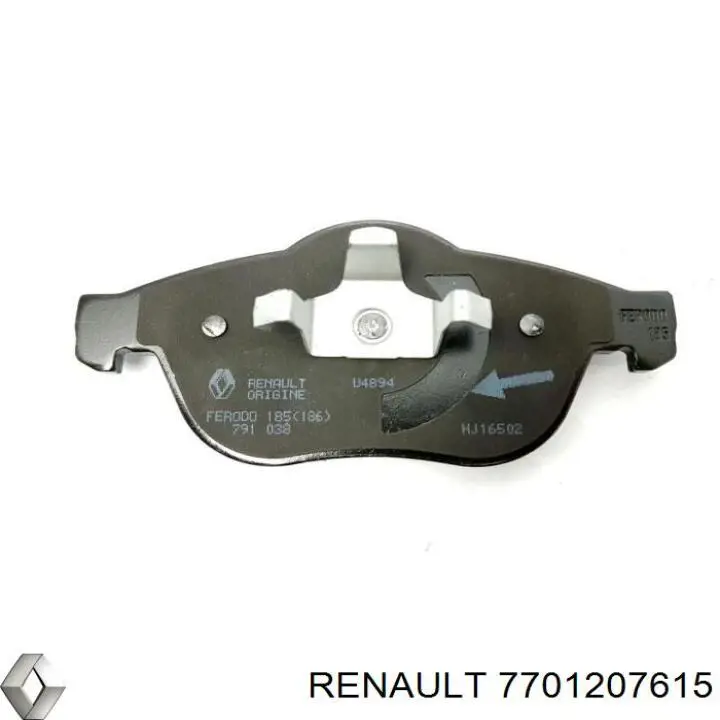 Pastillas de freno delanteras Renault Espace 4 JK0
