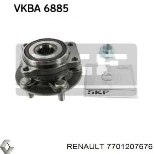 Comprar 7701207676 Renault (RVI) Cojinete de rueda delantero