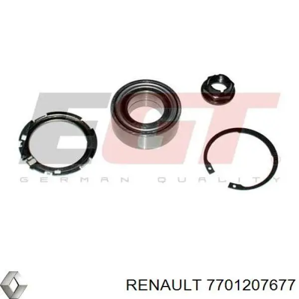 Cojinete de rueda delantero Renault Megane 2 LM0, LM1
