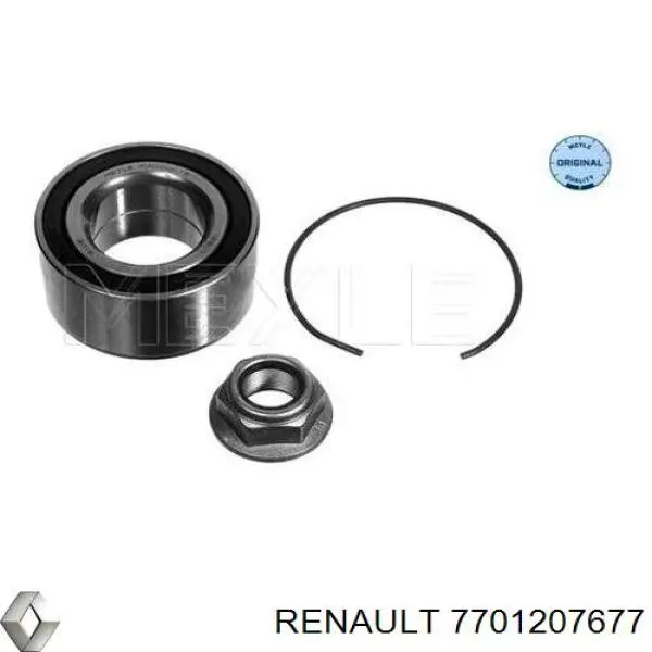 Cojinete de rueda delantero Renault Megane 2 LM0, LM1