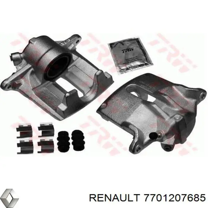 Pinza de freno delantera izquierda Renault (RVI) 7701207685 precio, desde 43,56 EUR