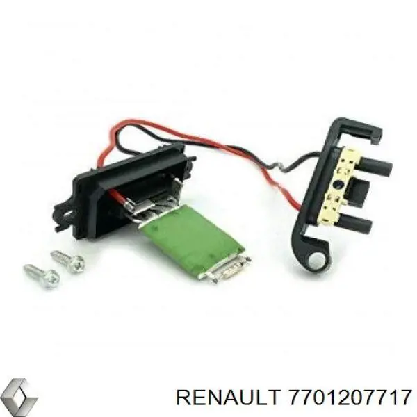7701207717 Renault (RVI) resistencia de calefacción