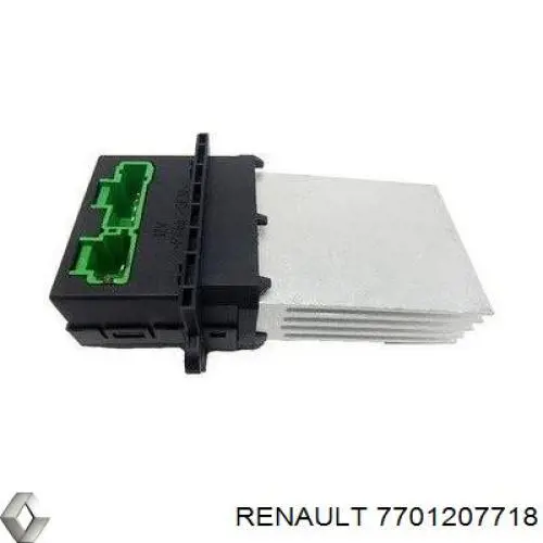 Resitencia, ventilador habitáculo Renault (RVI) 7701207718