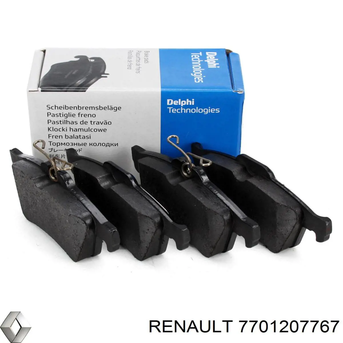 Pastillas de freno traseras Renault Espace 4 JK0