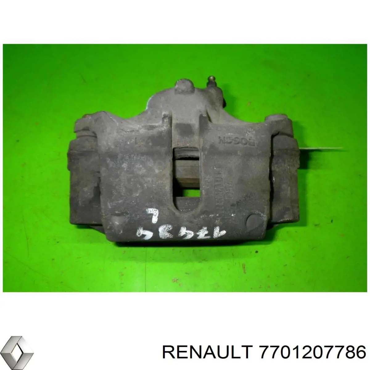7701207786 Renault (RVI) Pinza de freno delantera izquierda