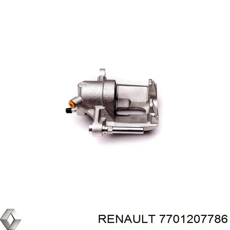 Pinza de freno delantera izquierda 7701207786 Renault (RVI)