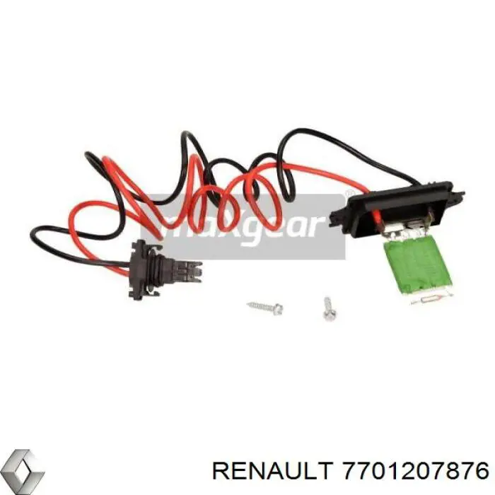 Resistencia del motor del ventilador del aire acondicionado Renault (RVI) 7701207876 precio, desde 31,05 EUR