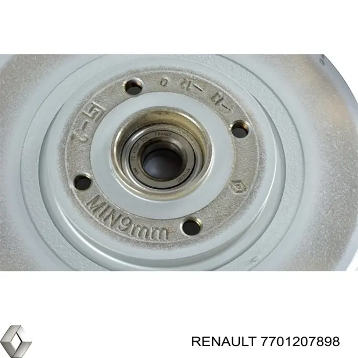Disco de freno trasero Renault (RVI) 7701207898 precio, desde 72,35 EUR