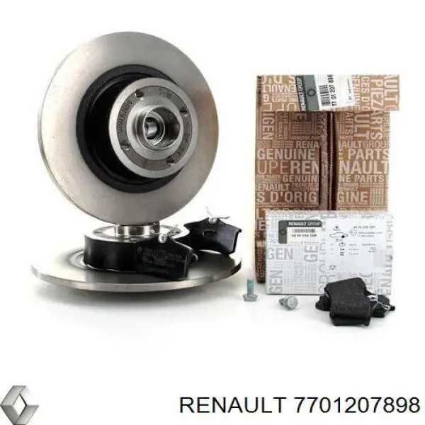 Disco de freno trasero Renault (RVI) 7701207898 precio, desde 72,35 EUR