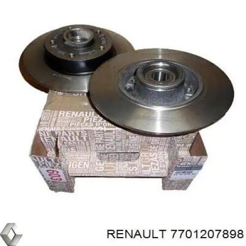 Comprar 7701207898 Renault (RVI) Disco de freno trasero