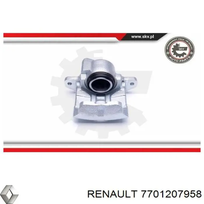 Comprar 7701207958 Renault (RVI) Pinza de freno delantera izquierda